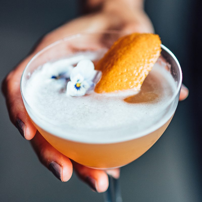 String of Hearts cocktail.
