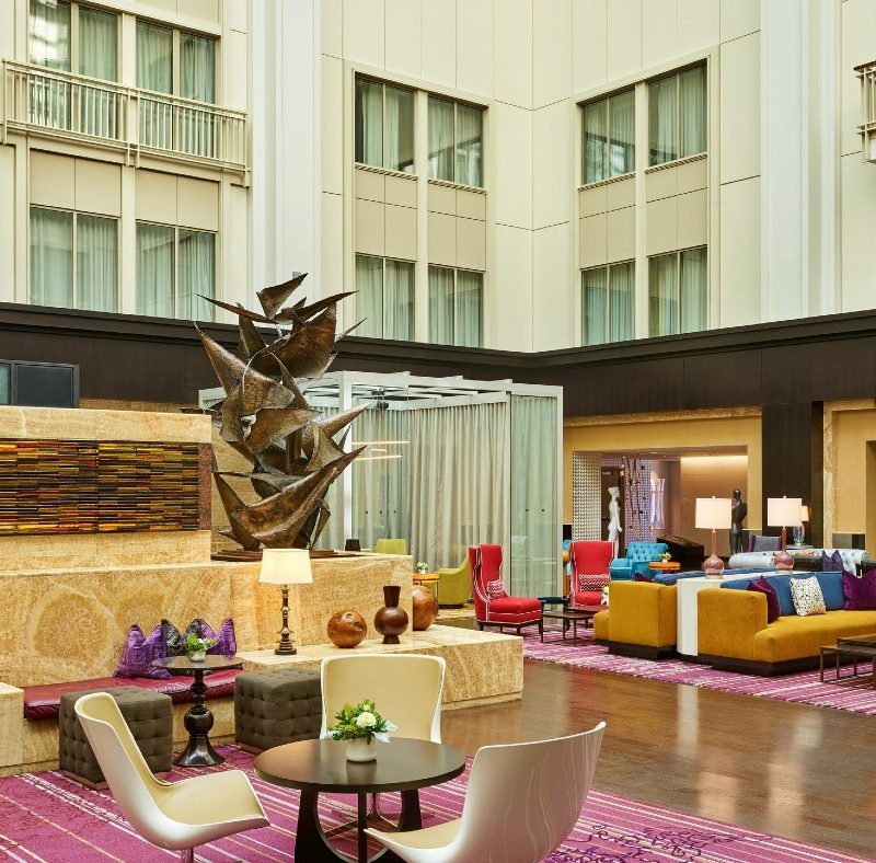 The interior of the Nines.