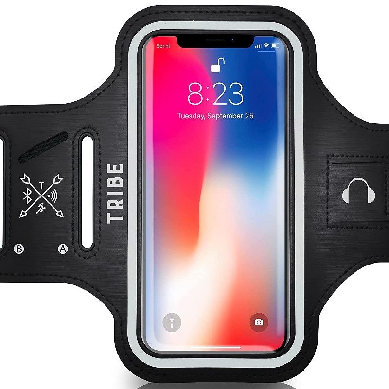 TRIBE Water Resistant Cell Phone Armband Case.