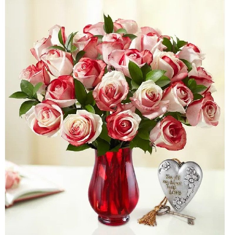 1-800-Flowers Valentine's Day Kaleidoscope Roses.
