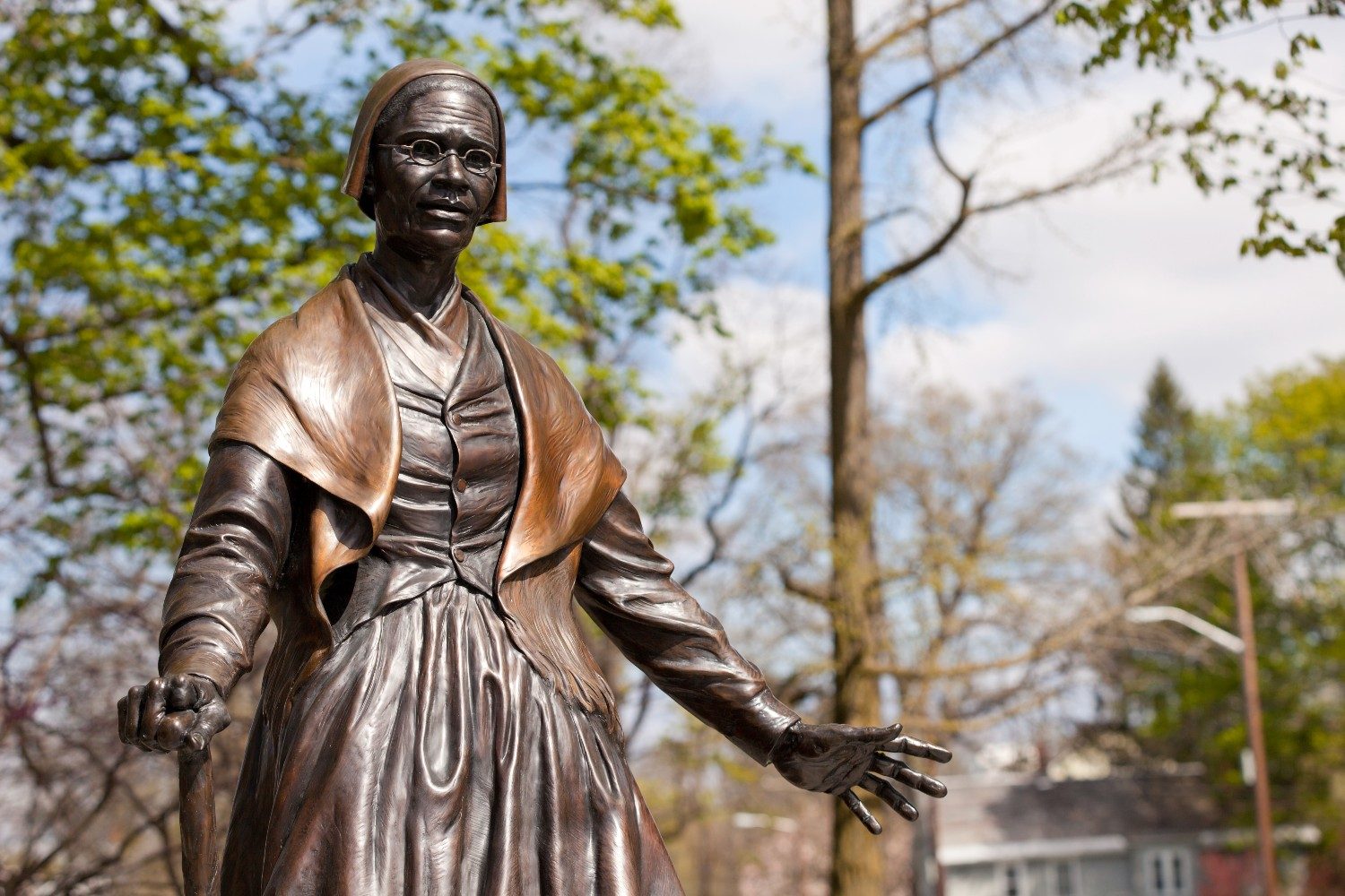 Sojourner Truth Memorial statue.