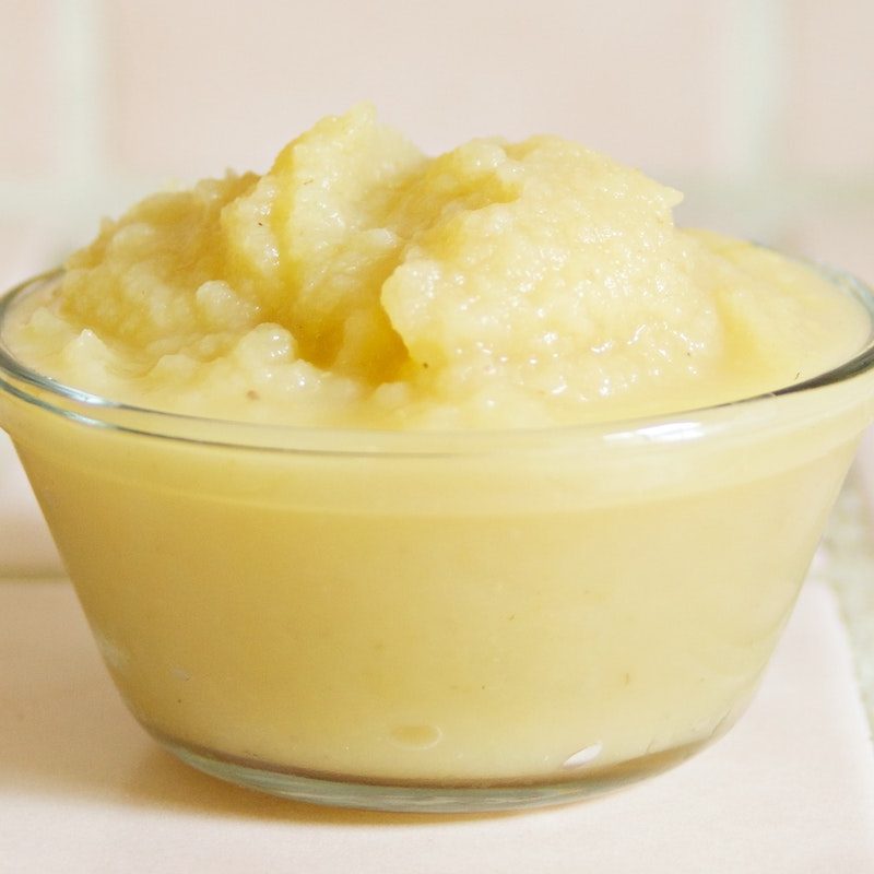 Applesauce in a bowl