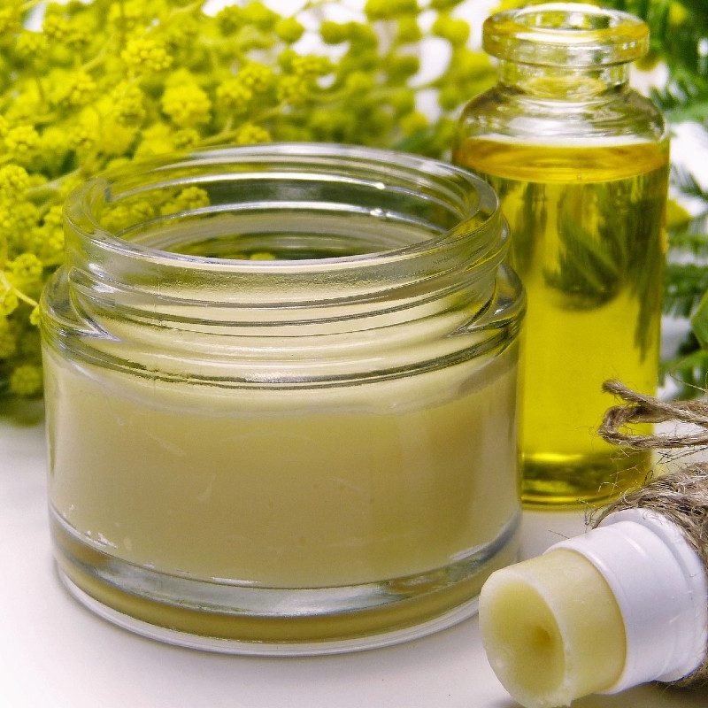 CBD cream and oil.