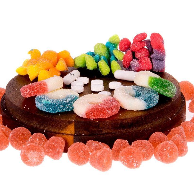 CBD candied edibles.