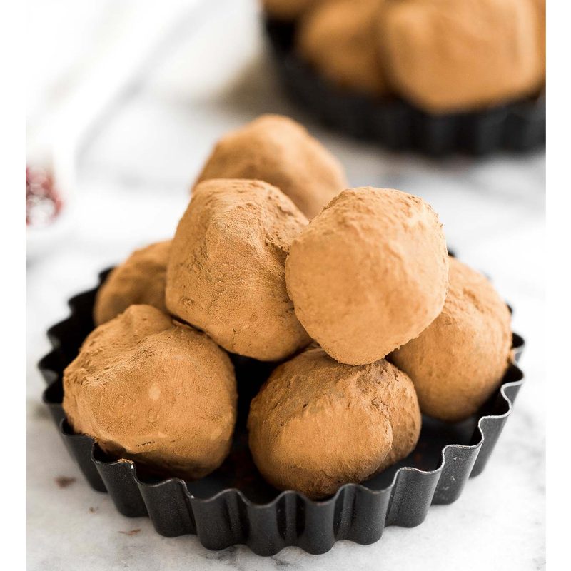 Chocolate Truffles in tin.