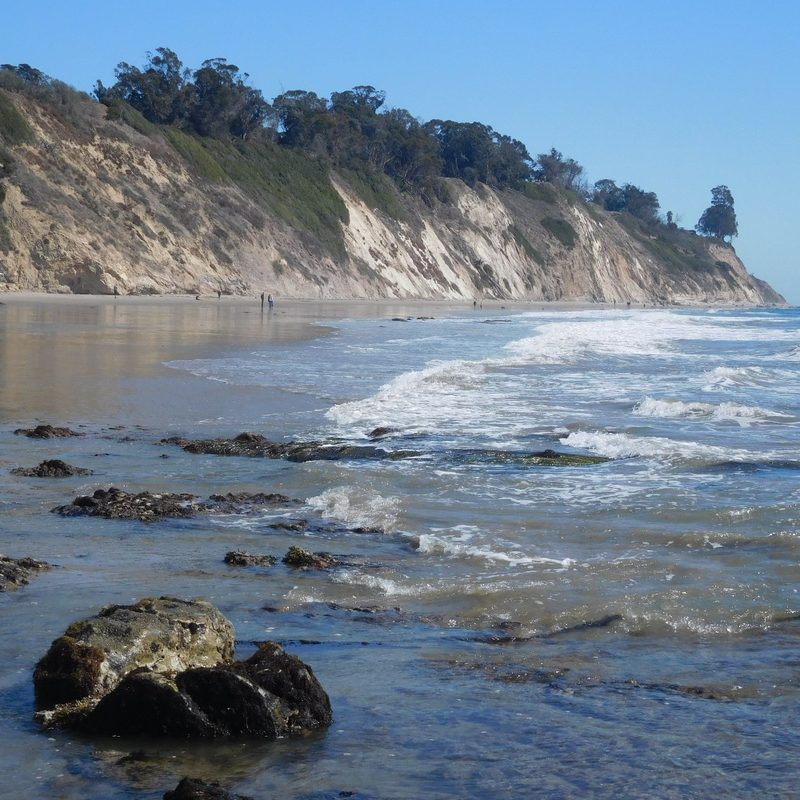 The tide pools at Arroyo Burro County Beach, Santa Barbara, California