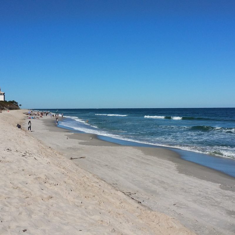 The beach at Jupiter, Florida.
