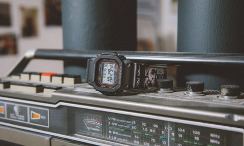 G-SHOCK and Museum of Youth Culture’s GW-M5610MOYC-1ER collaborative watch.