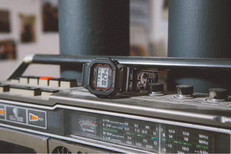 G-SHOCK and Museum of Youth Culture’s GW-M5610MOYC-1ER collaborative watch.