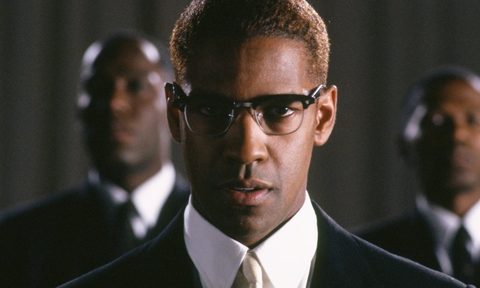 Denzel Washington in Malcolm X