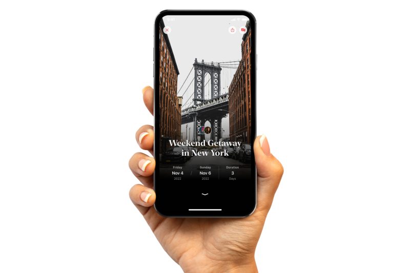 Origin screenshot 'Weekend Getaway in New York.'