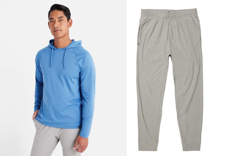 Rhone Reign Hoodie and Jogger.
