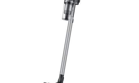 The Samsung Jet 75 cordless stick vacuum on a white background.