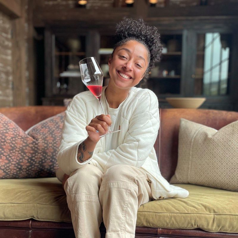 Simonne Mitchelson profile pic on Jackson Family Wine Facebook.