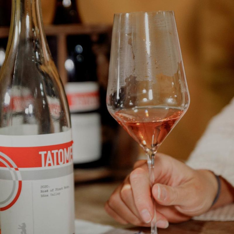 Tatomer Wines wine tasting.