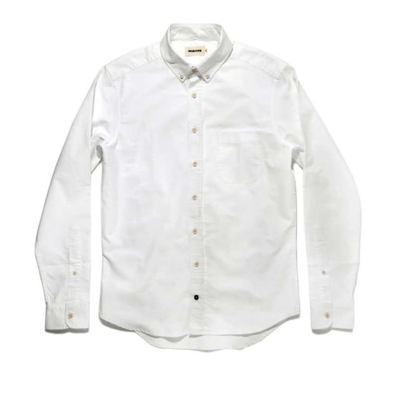 The best white Oxford shirt for men.