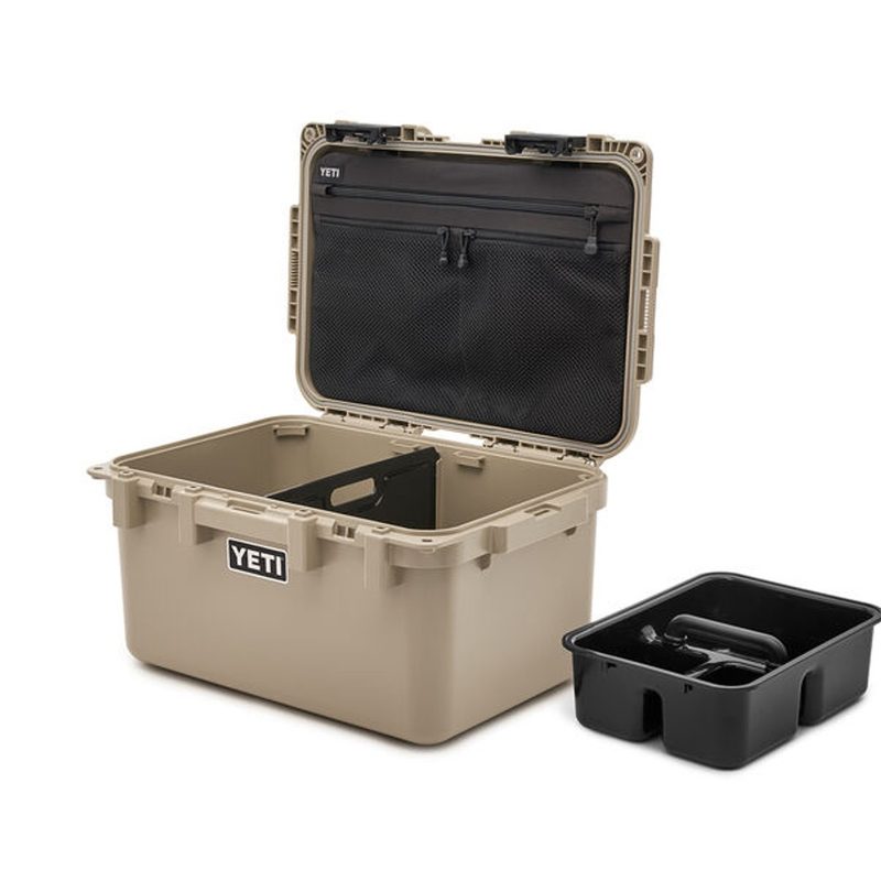 The Yeti LoadOut GoBox is ideal for carrying van gear.