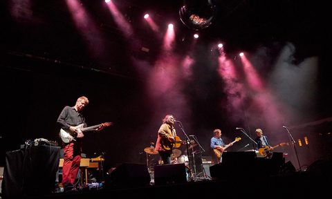 Wilco performing at the 2019 Sound on Sound festival in Austin, Texas.