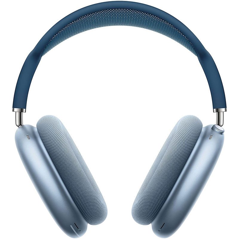 best headphones apple airpods max sky blue