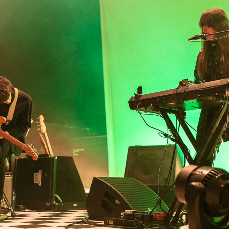 Beach House performing at Rockefeller Music Hall, Oslo 2018.