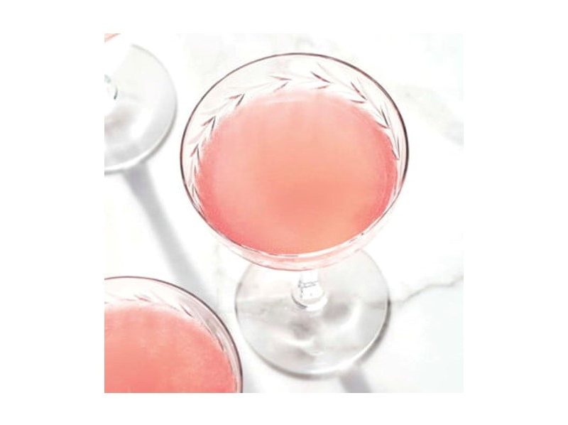 A glass of Cosmonaut cocktail.