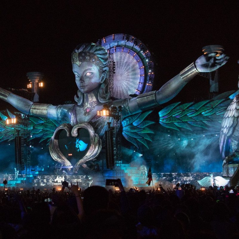 The 2018 Electric Daisy Carnival in Mexico City, Mexico.