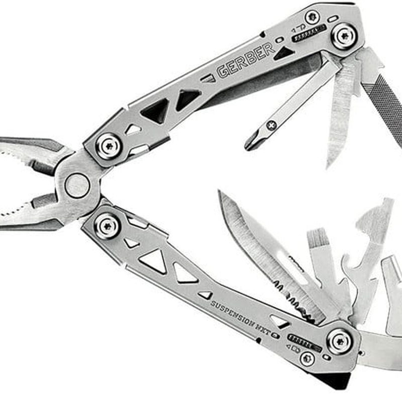 A Gerber Suspension-NXT Multi-Tool on white background.