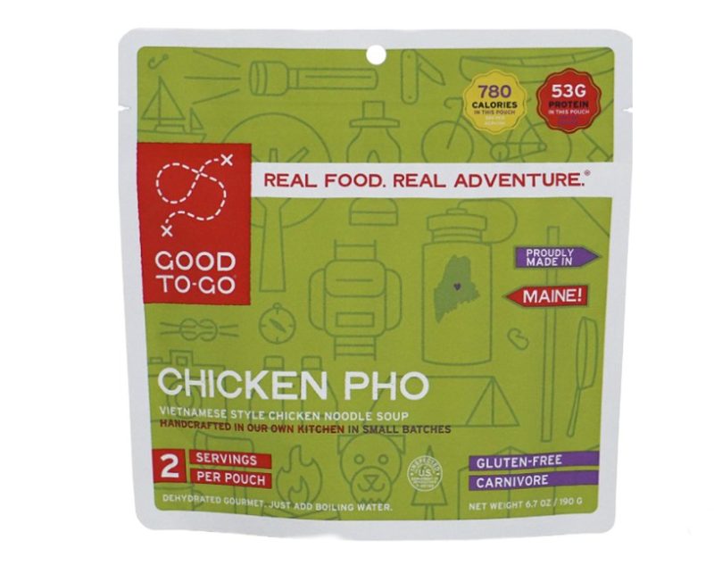 easy camping meals good to go chicken pho