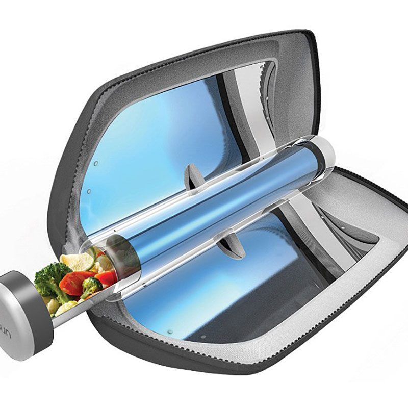 A GoSun Go Portable Solar Oven/Cooker on white background.