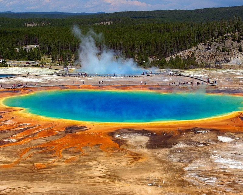 Grand Prismatic Spring, Wyoming