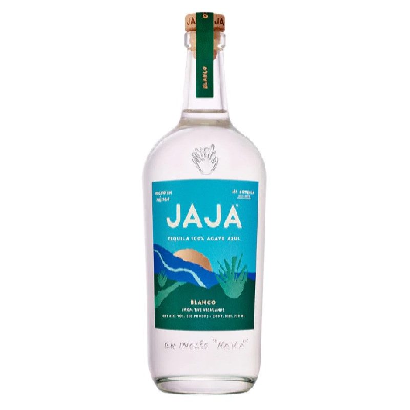 A bottle of JAJA tequila.