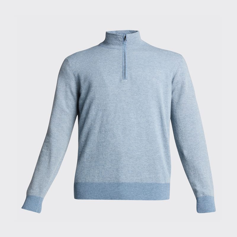 best half zip pullover sweater loro piana roadster quarter