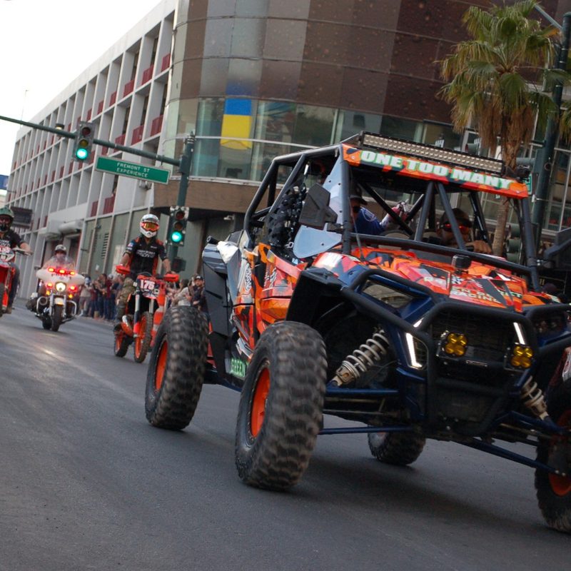 2022 Mint 400 desert race parade.