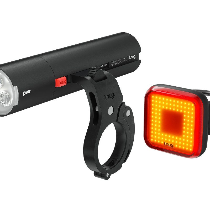 The Knog PWR Road 700 & Blinder Square is a great light set.