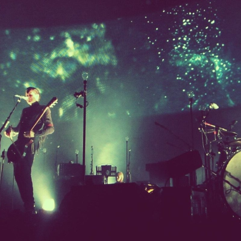 Sigur Rós performing in 2013.