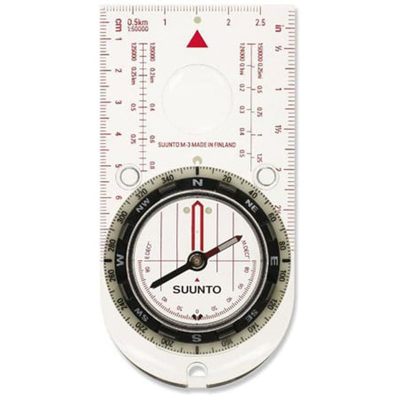 A white Suunto M-3 D Leader Compass on white background.
