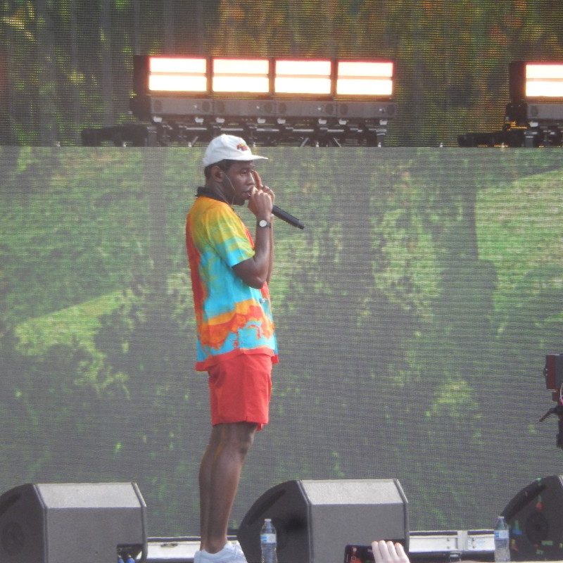 Tyler the Creator at Lollapalooza in Chicago in 2018.
