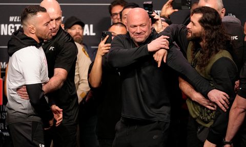 what time is the ufc fight tonight 272 weigh in feature
