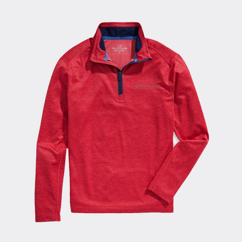 best half zip pullover sweater vineyard vines sankaty performance quarter