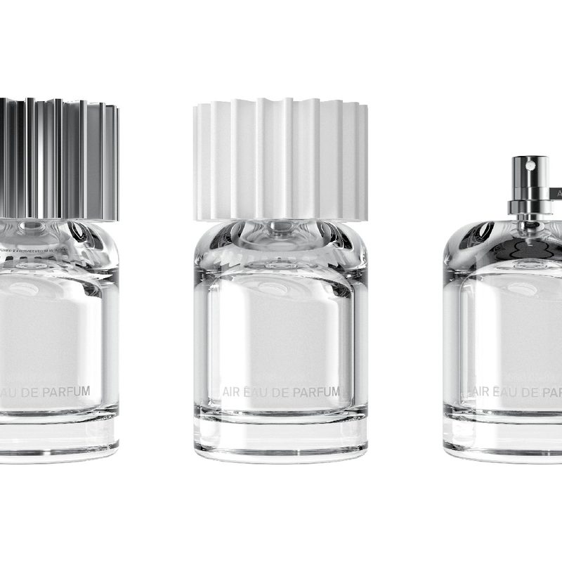 Bottles of Air Company perfume.