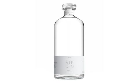 A bottle of Air Company Vodka.
