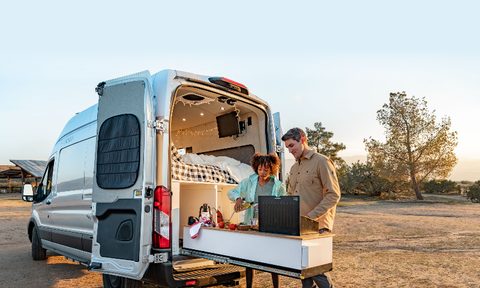 Cabana Vans and Eddie Bauer.