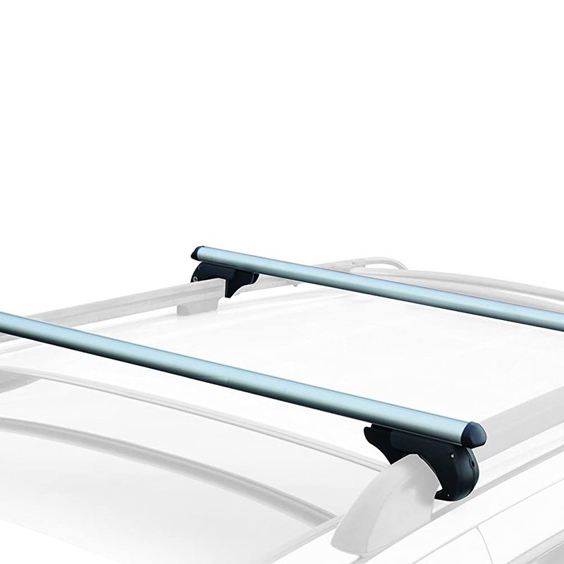 CargoLoc 2-Piece 52-inch Aluminum Roof Top Cross Bar Set on a white background.