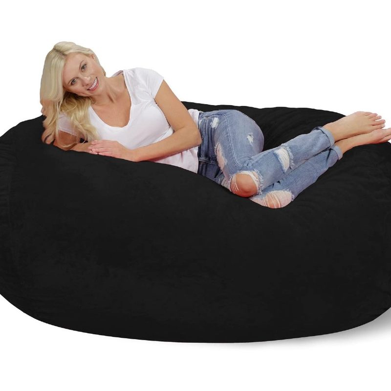 Chill Sack Bean Bag Chair Huge 6 Memory Foam Furniture Bag and Large Lounger