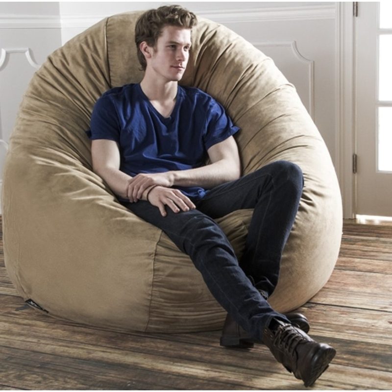 The Jaxx Cocoon 6' bean bag chair.