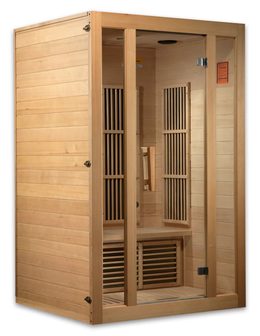 Dynamic Infrared 2-Person Indoor FAR Infrared Sauna.
