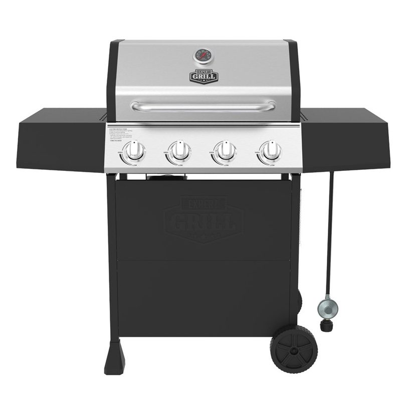 The Expert Grill 4-burner propane gas grill.
