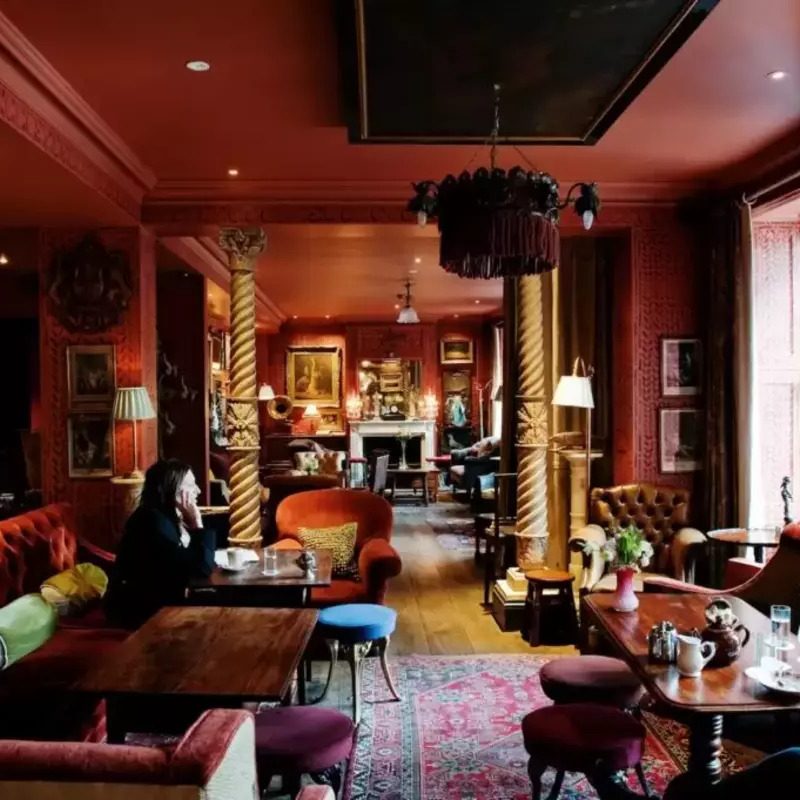 Main room at The Zetter.