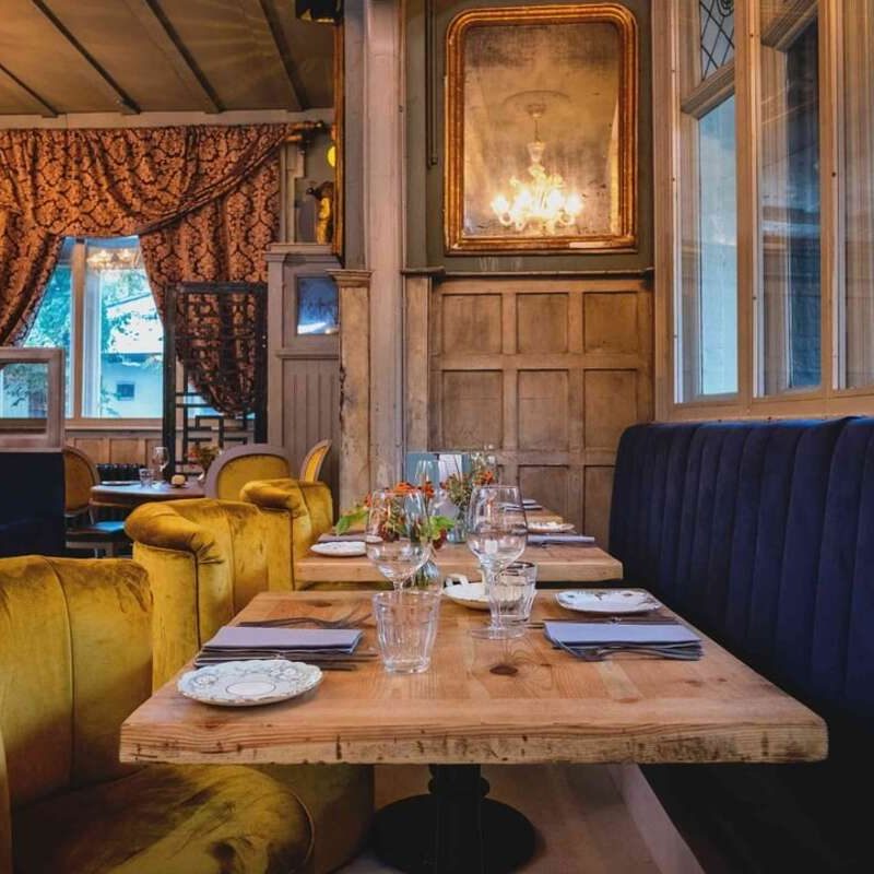 Dining room in Paradise by Way of Kensal Green.