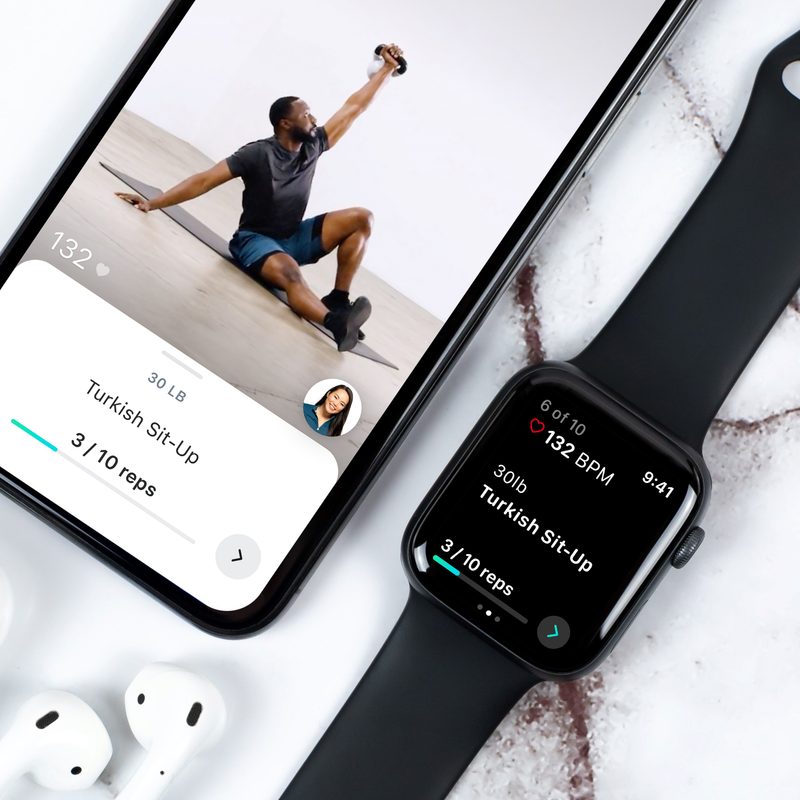 Future fitness iOS app and devices sync.